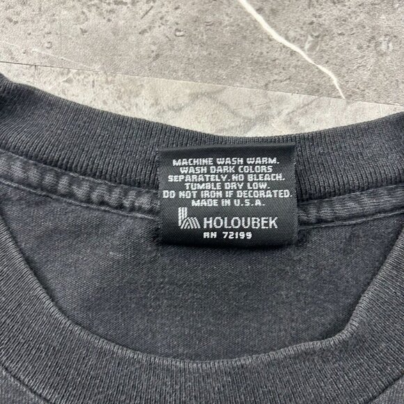 90s Vintage Harley Davidson Graphic Tee Mens Large Eagle California Made in USA - Picture 6 of 10